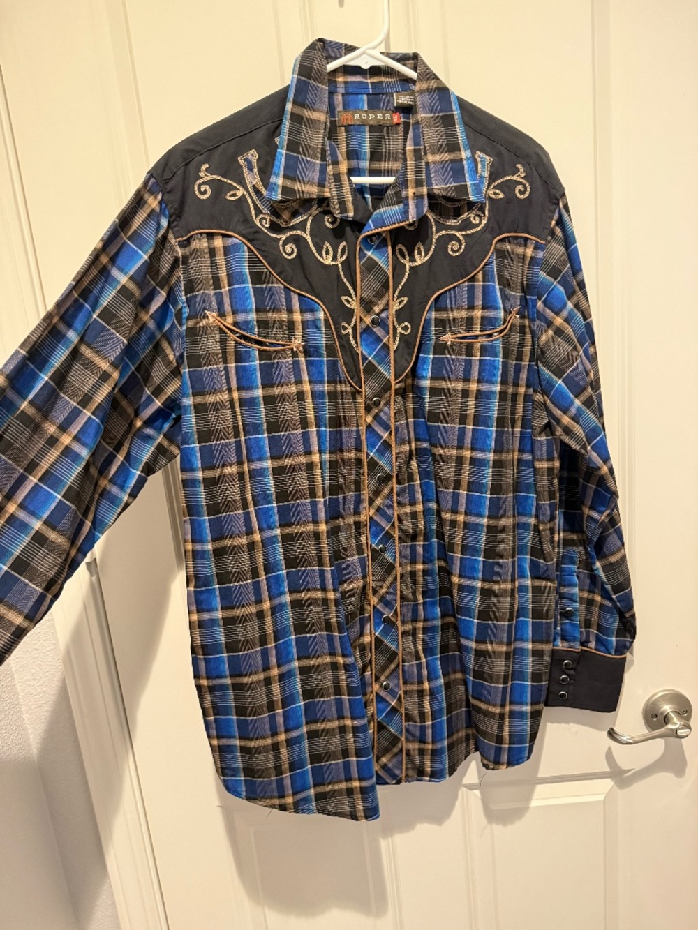 Mens Roper XL western shirt